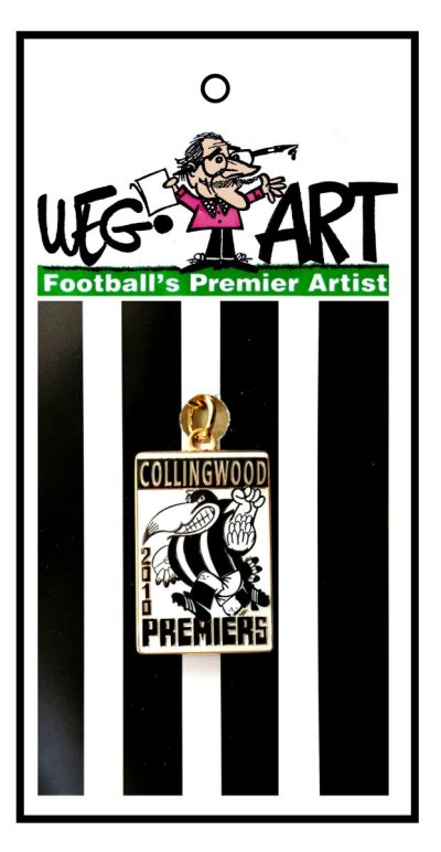 Collingwood 2010 Premiership Key Chain FREE POSTAGE